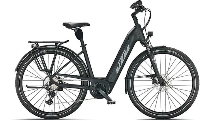 Ein KTM Trekking E-Bike