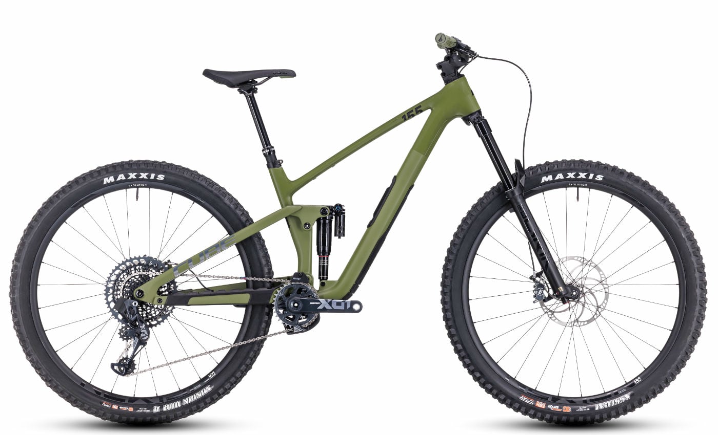 Cube Stereo ONE55 C:62 TM 29 - 29 Zoll 12K Fully - olive´n´chrome Cube Stereo ONE55 C:62 TM 29 - 29 Zoll 12K Fully - olive´n´chrome