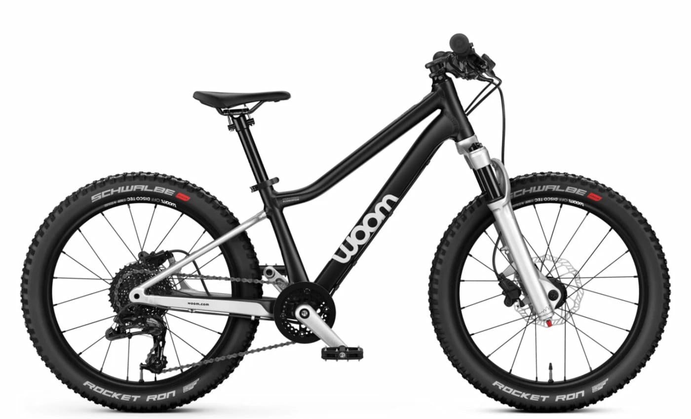 Woom OFF AIR 4 Black - 20 Zoll - Diamant (2023)