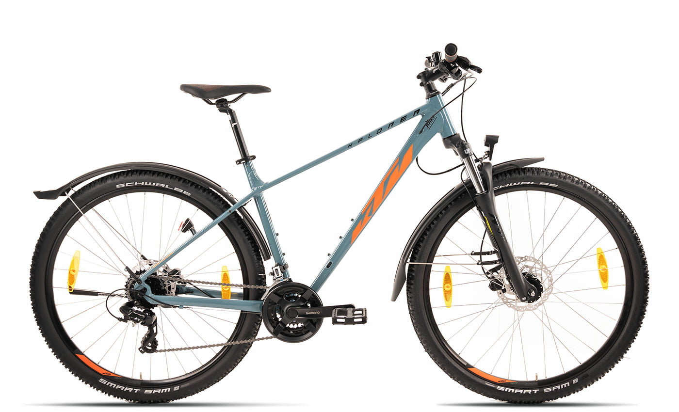 KTM Xplorer Street 29 Vapor Grey Orange Black - 29 Zoll - Diamant (2024)
