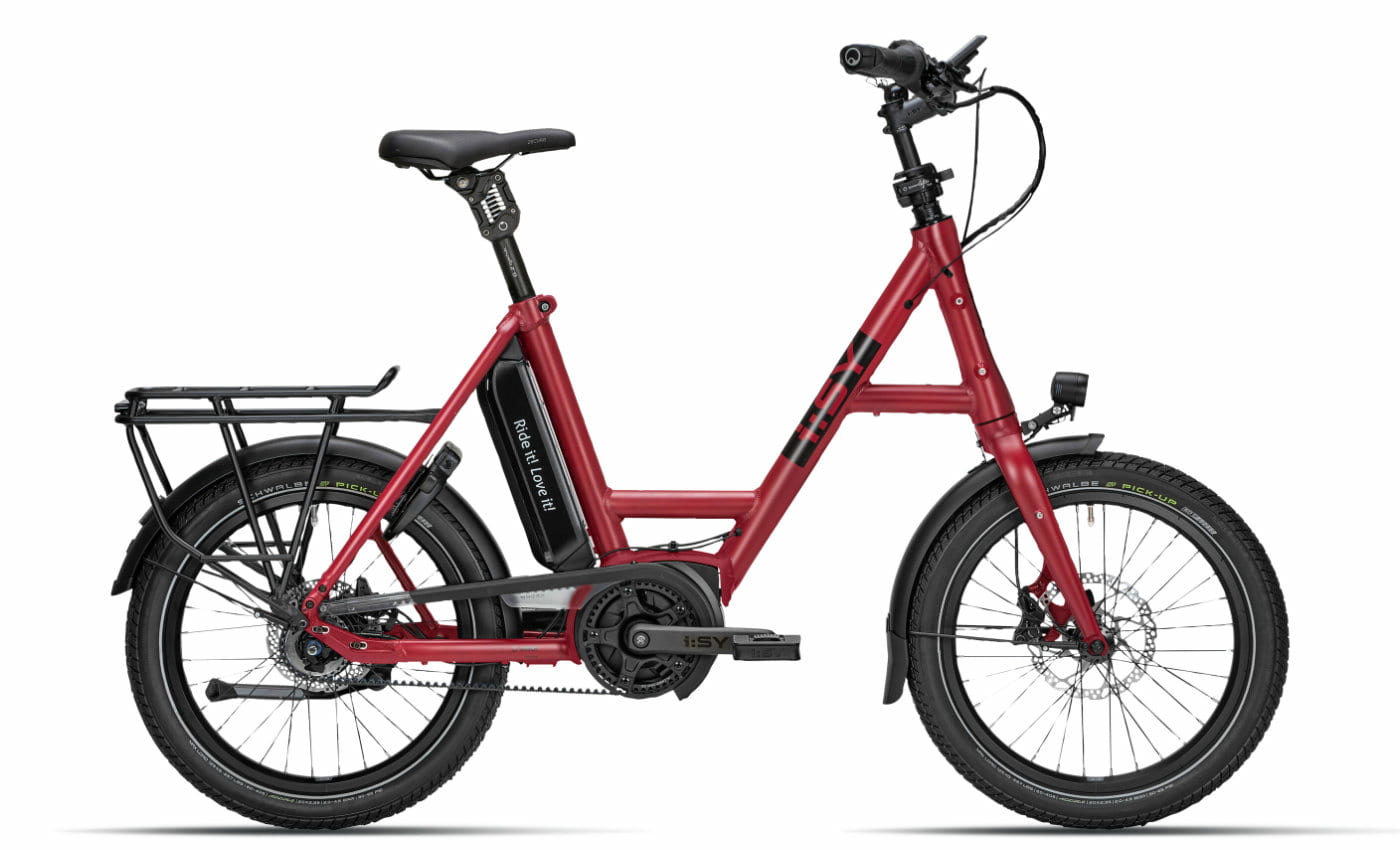i:SY E5 ZR F berry red - 545 Wh - 20 Zoll - Compact (2026)
