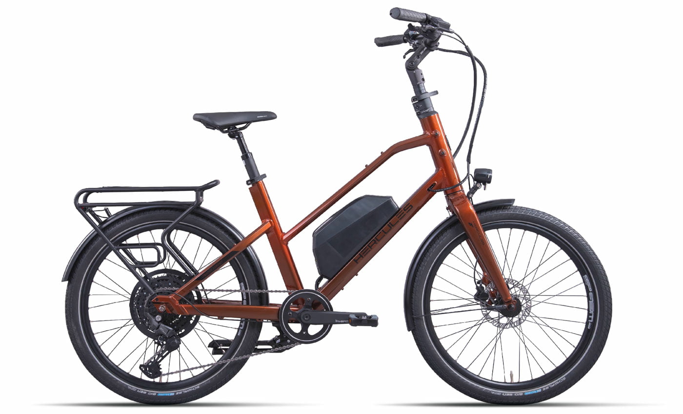 Hercules Urbanico Compact 10 Ultimacy Copper-Glossy - 360 Wh - 24 Zoll - Kompakt (2024)