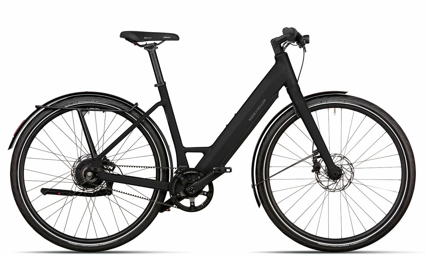Riese & Müller UBN Six vario Black Matt - 430 Wh - 28 Zoll - Wave (2024)