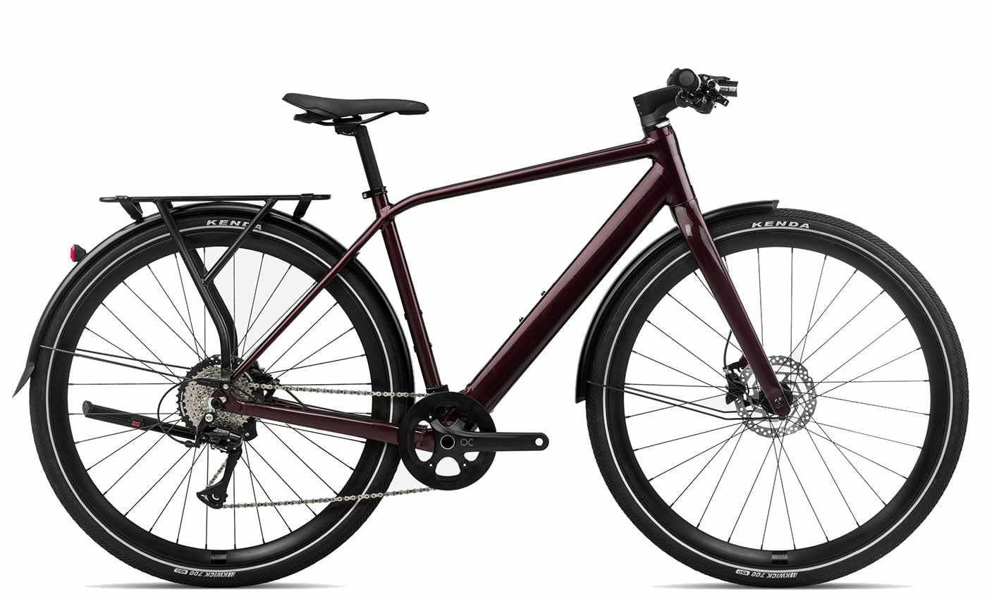 Orbea Vibe H30 EQ Metallic Burgundy Red - 248 Wh - 29 Zoll - Diamant (2024)