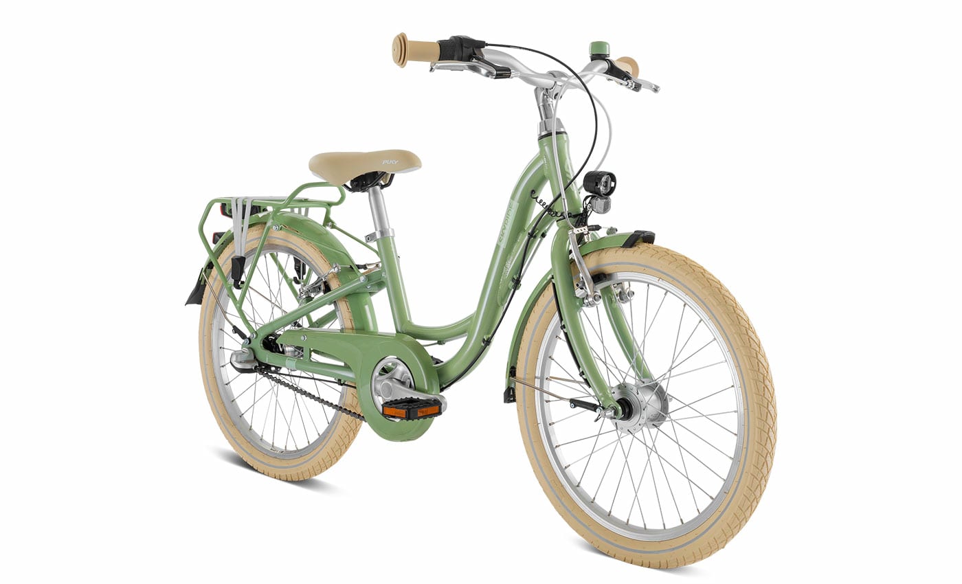 Puky Skyride 20-3 Classic retro-green - 20 Zoll - Wave (2026)