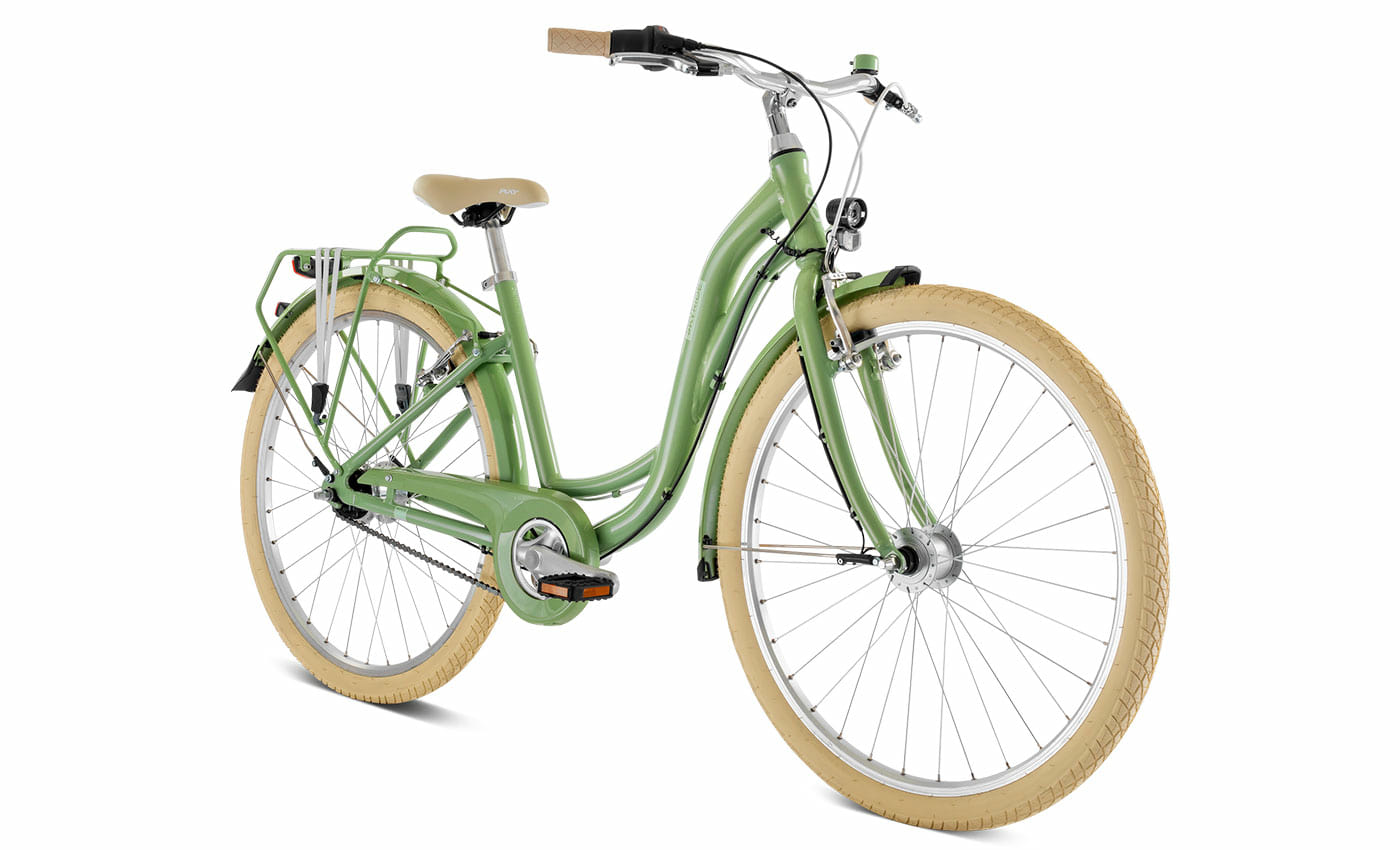 Puky SKYRIDE 26-7 CLASSIC retro-green 26" Wave Puky SKYRIDE 26-7 CLASSIC retro-green 26" Wave