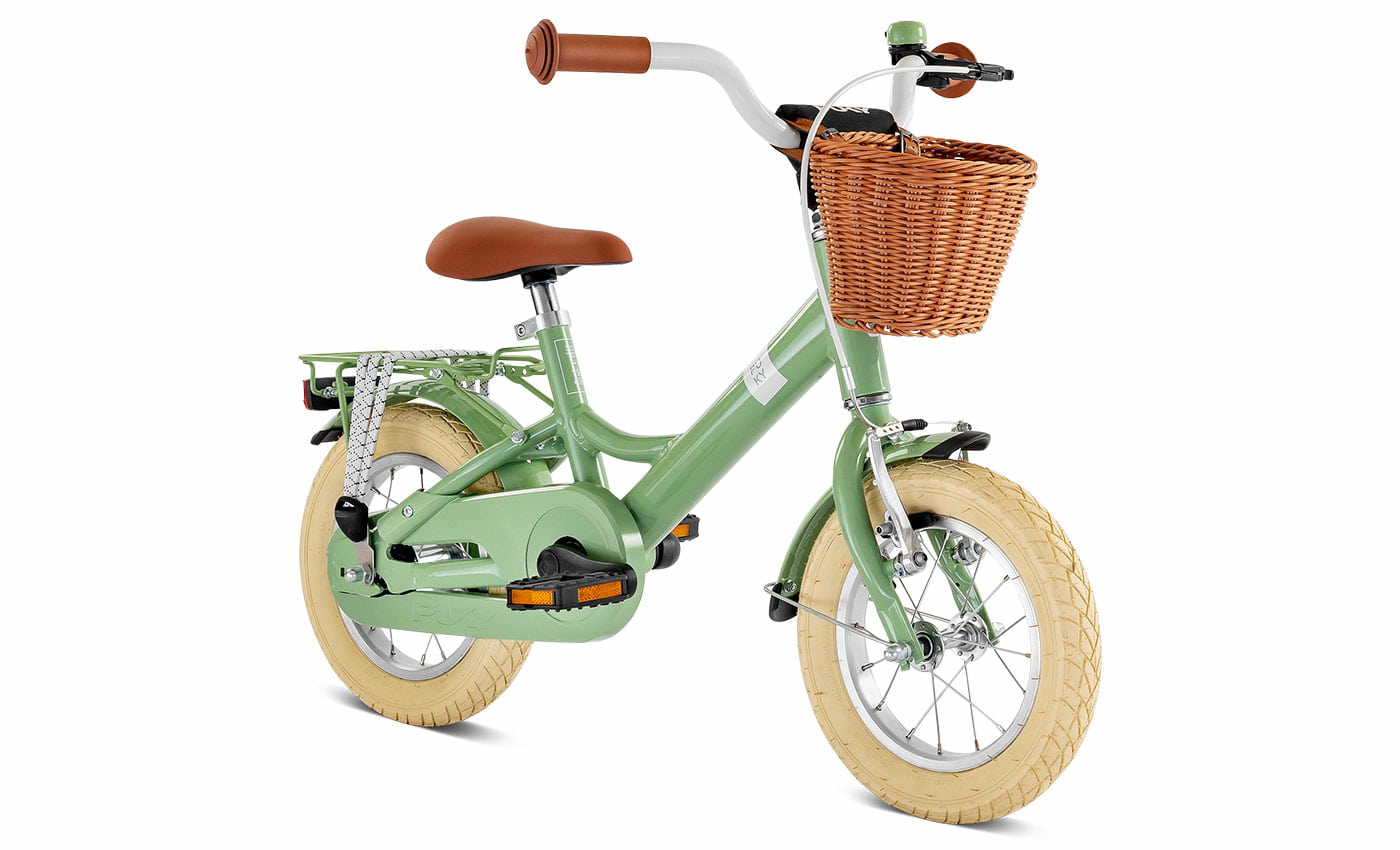 Puky Youke Classic 12 retro green - 12 Zoll - Y-Form (2026)