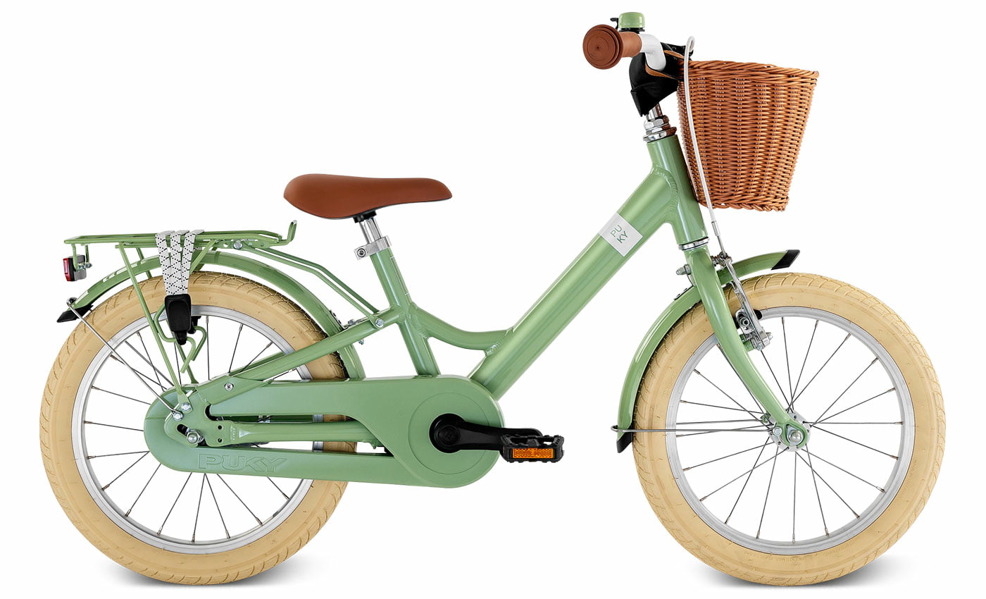 Puky YOUKE 16 Classic Alu retro-green 16" Wave