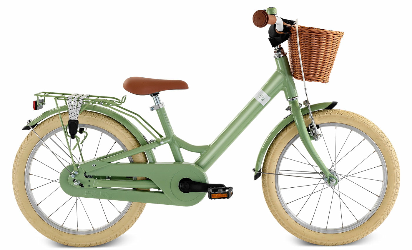 Puky Youke 18 Classic retro-green - 18 Zoll - Wave (2026)