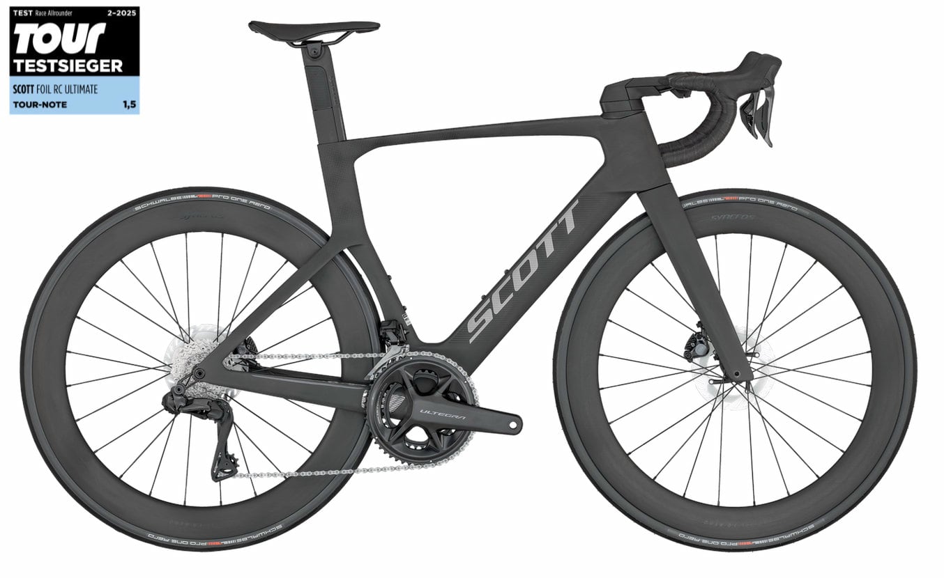 SCOTT Foil RC 10 Carbon Black 28" Diamant SCOTT Foil RC 10 Carbon Black 28" Diamant