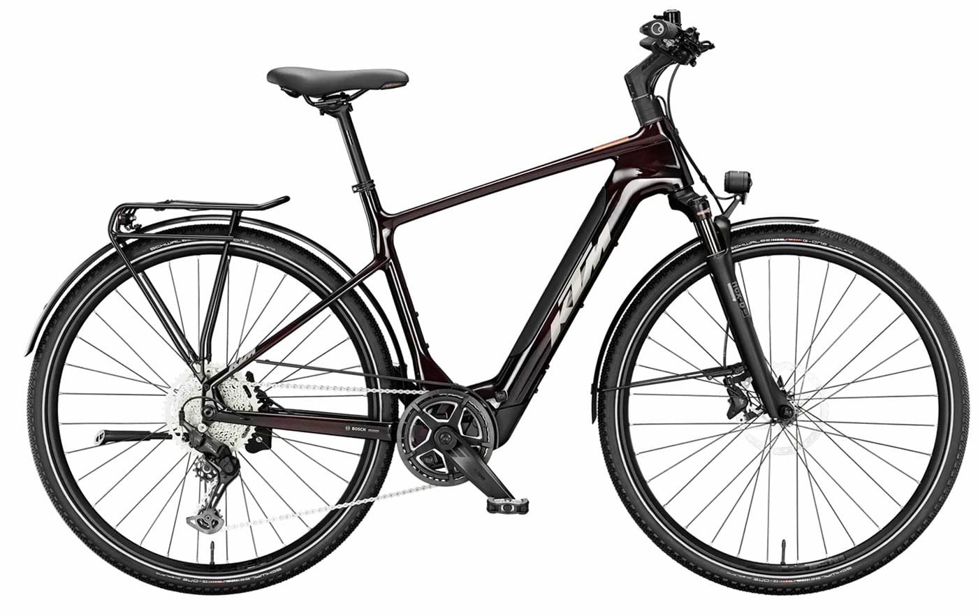 KTM Macina Sport SX Elite Transparent Red - 400 Wh - 28 Zoll - Diamant (2024)