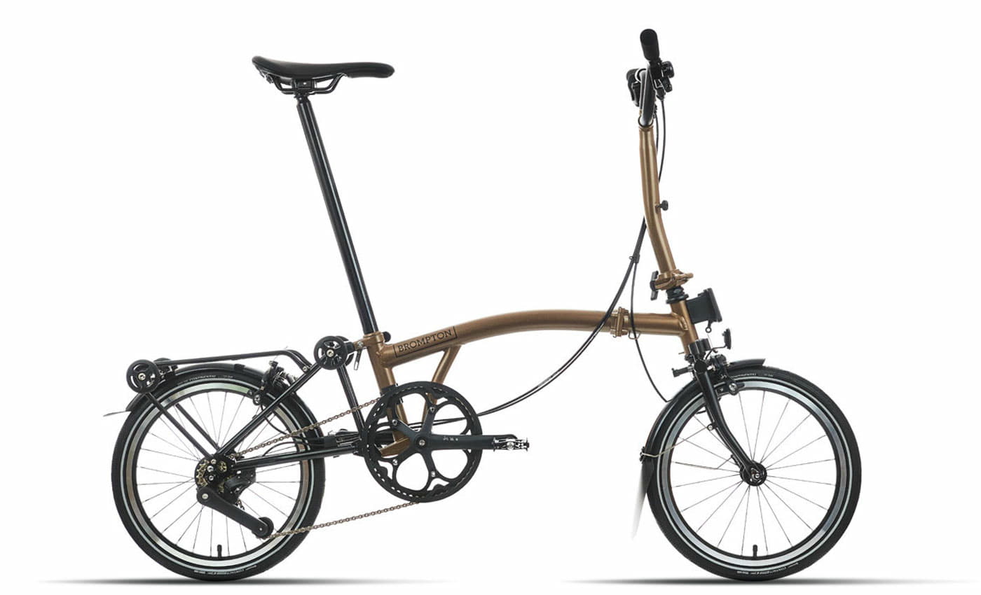 Brompton P-Line Explore Bronze Sky - 16 Zoll - Faltrahmen (2024)