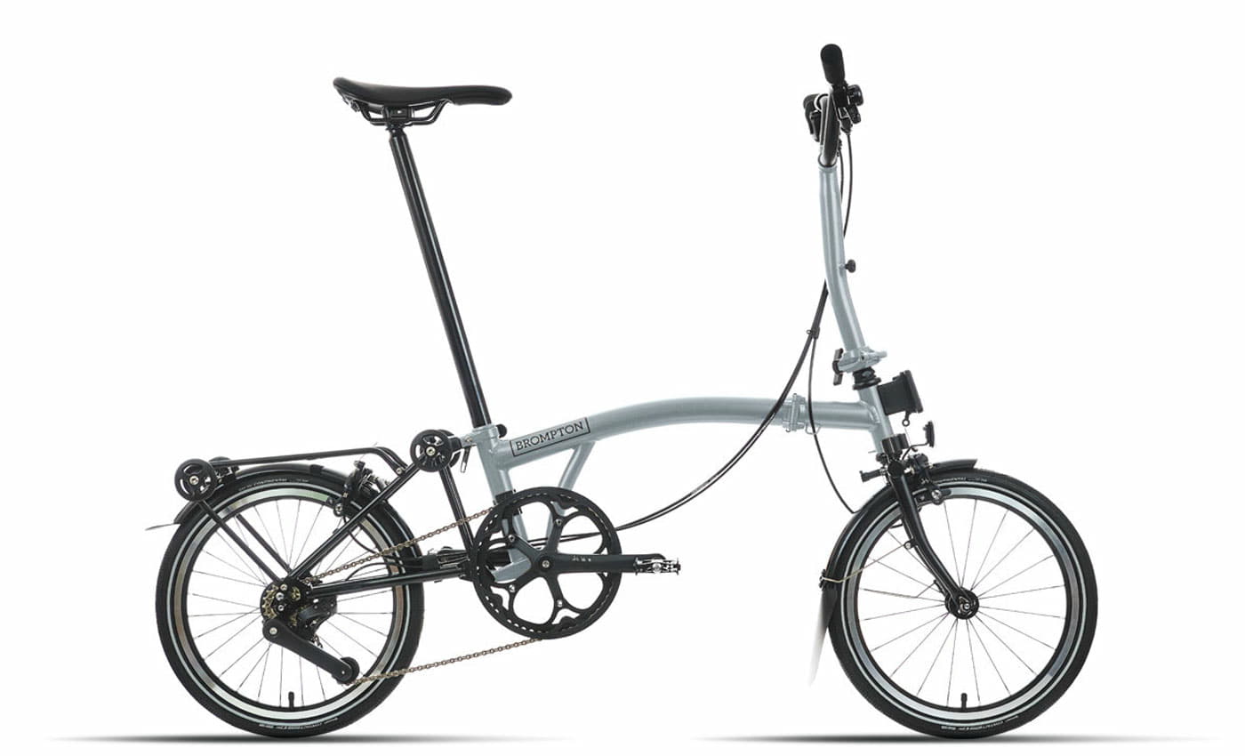 Brompton P-Line Explore Lunar Ice - 16 Zoll - Faltrahmen (2024)