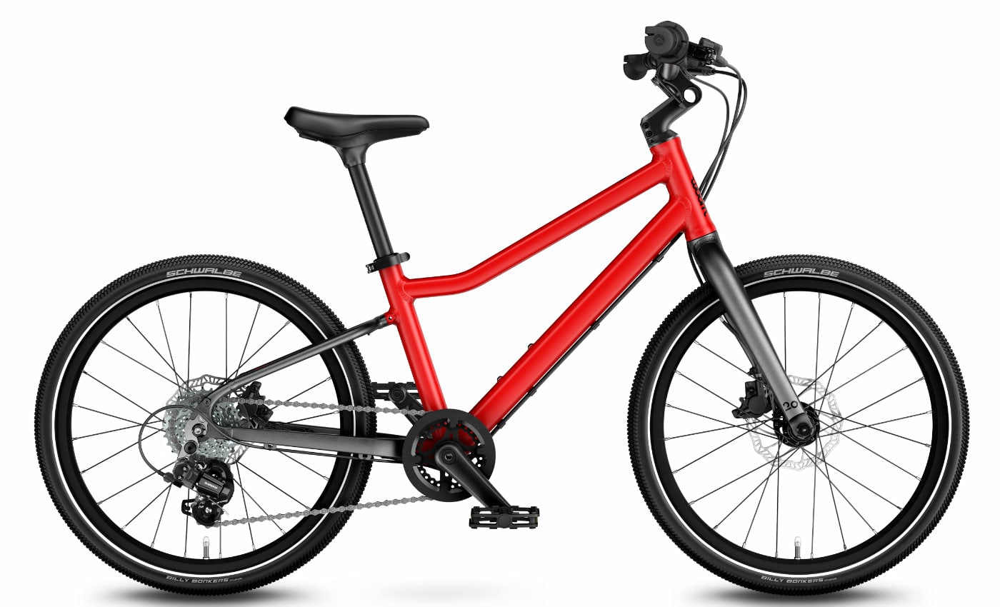 WOOM Explore 4 Woom Red - 20 Zoll - Diamant (2026)