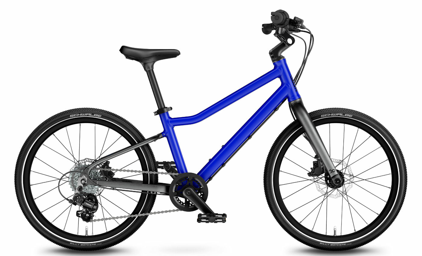 WOOM Explore 4 Magnetic Blue - 20 Zoll - Diamant (2025)