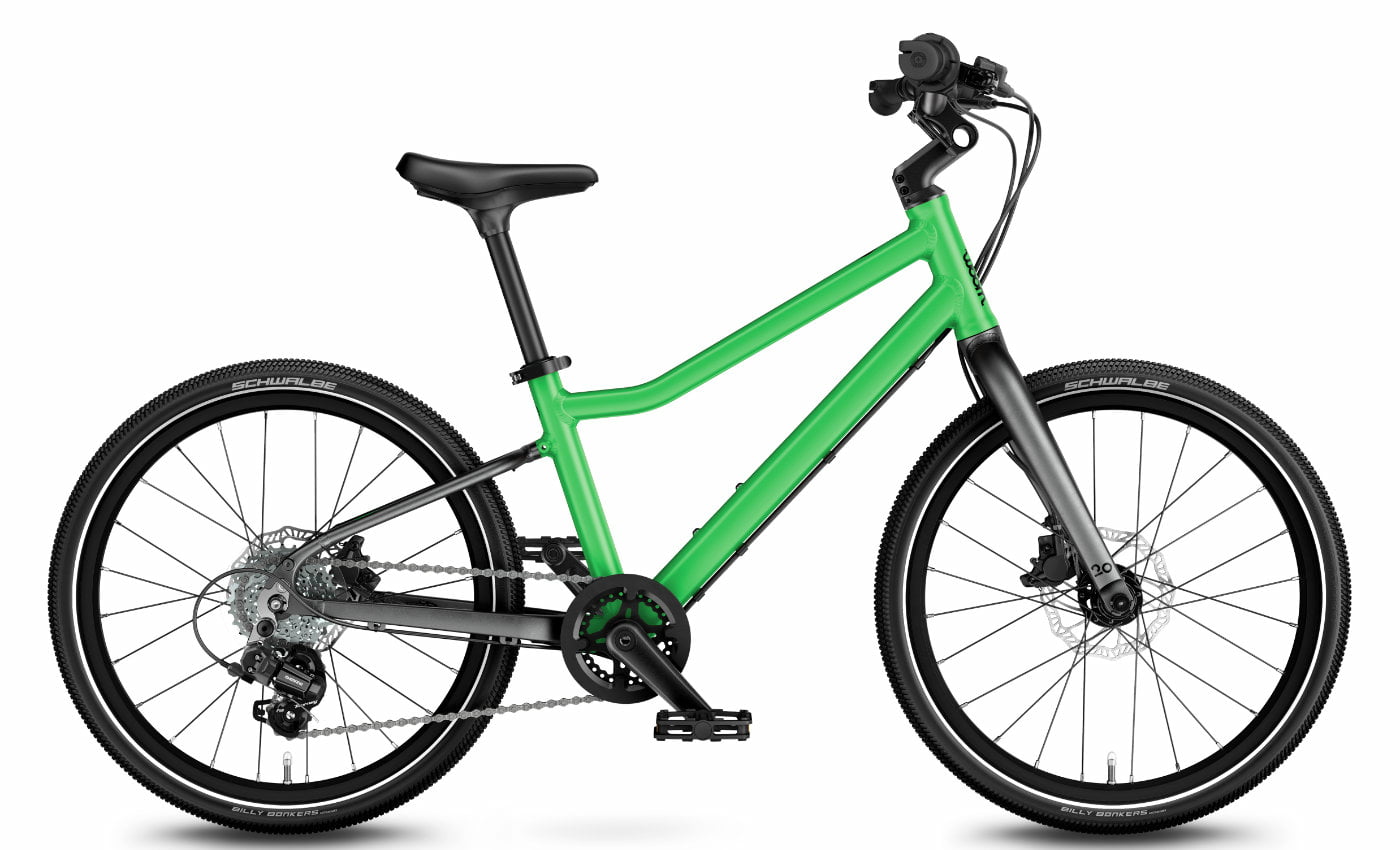 Woom Explore 4 Jungle Green - 20 Zoll - Diamant (2025)