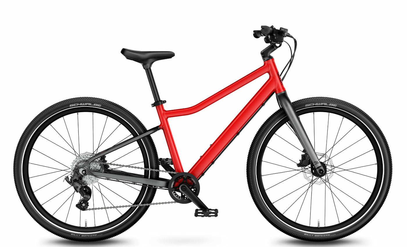 WOOM Explore 5 Woom Red - 24 Zoll - Diamant (2026)