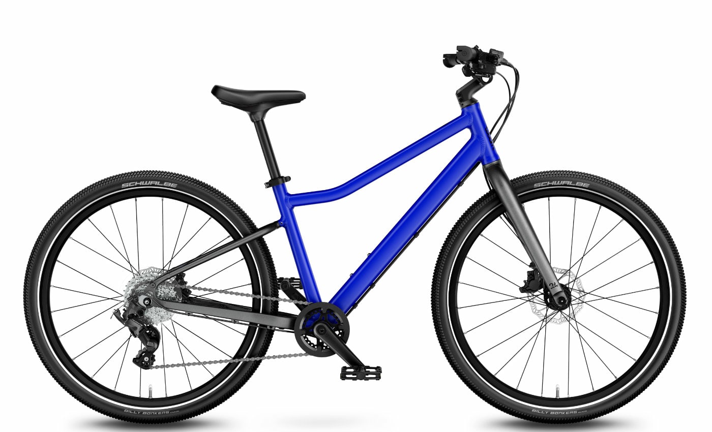Woom Explore 5 Magnetic Blue - 24 Zoll - Diamant (2026)