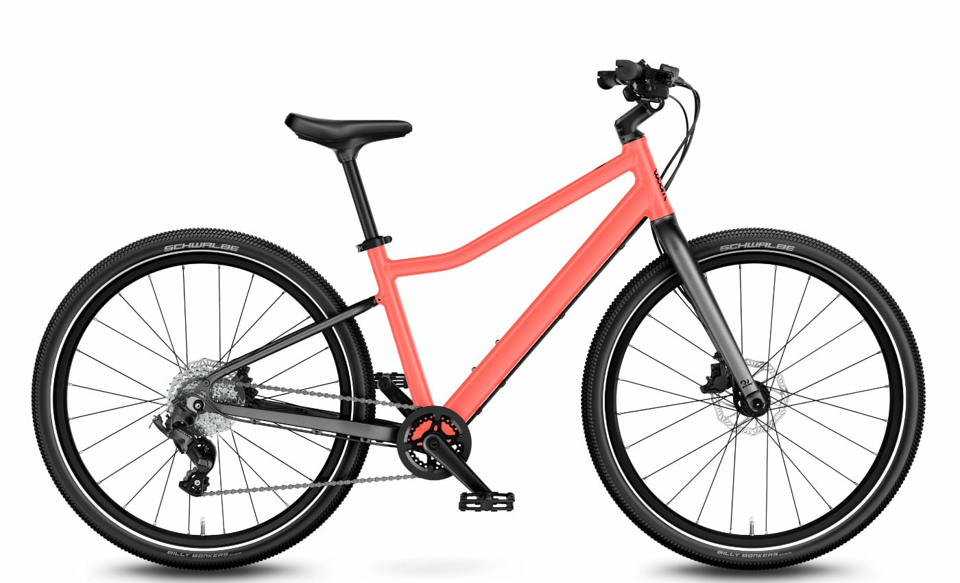 WOOM Explore 5 Neon Coral - 24 Zoll - Diamant (2025)