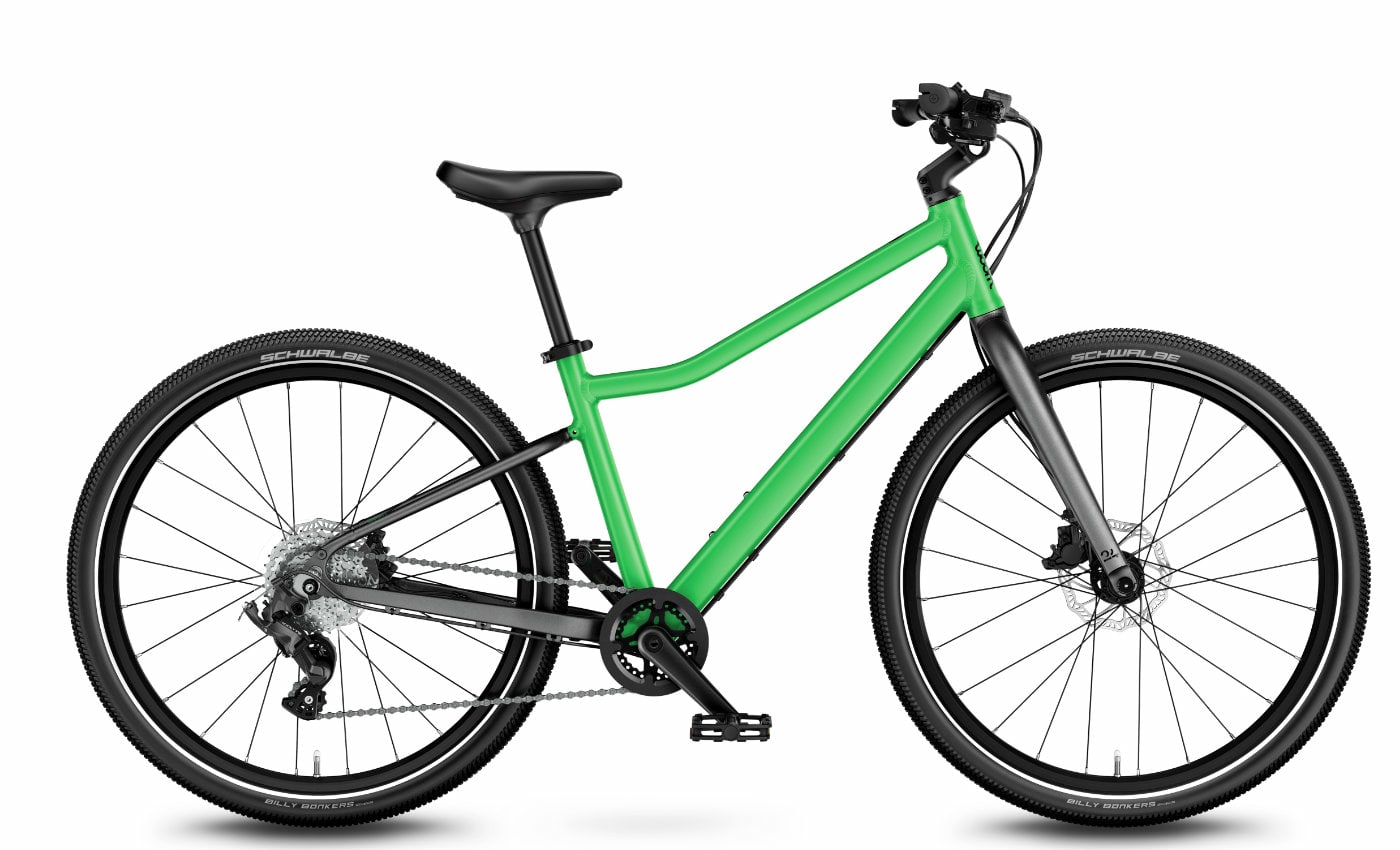 Woom Explore 5 Jungle Green - 24 Zoll - Diamant (2025)