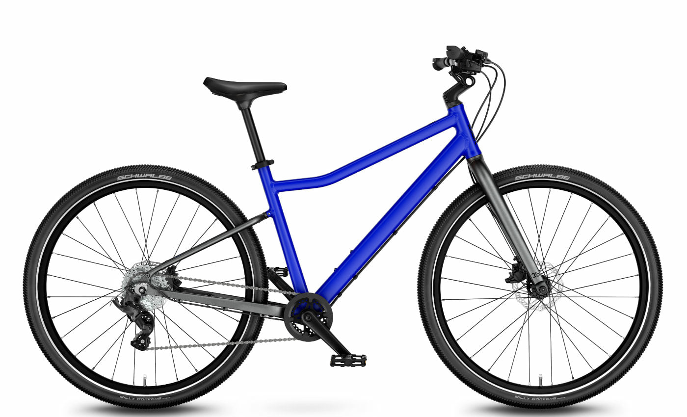 Woom Explore 6 Magnetic Blue - 26 Zoll - Diamant (2026)