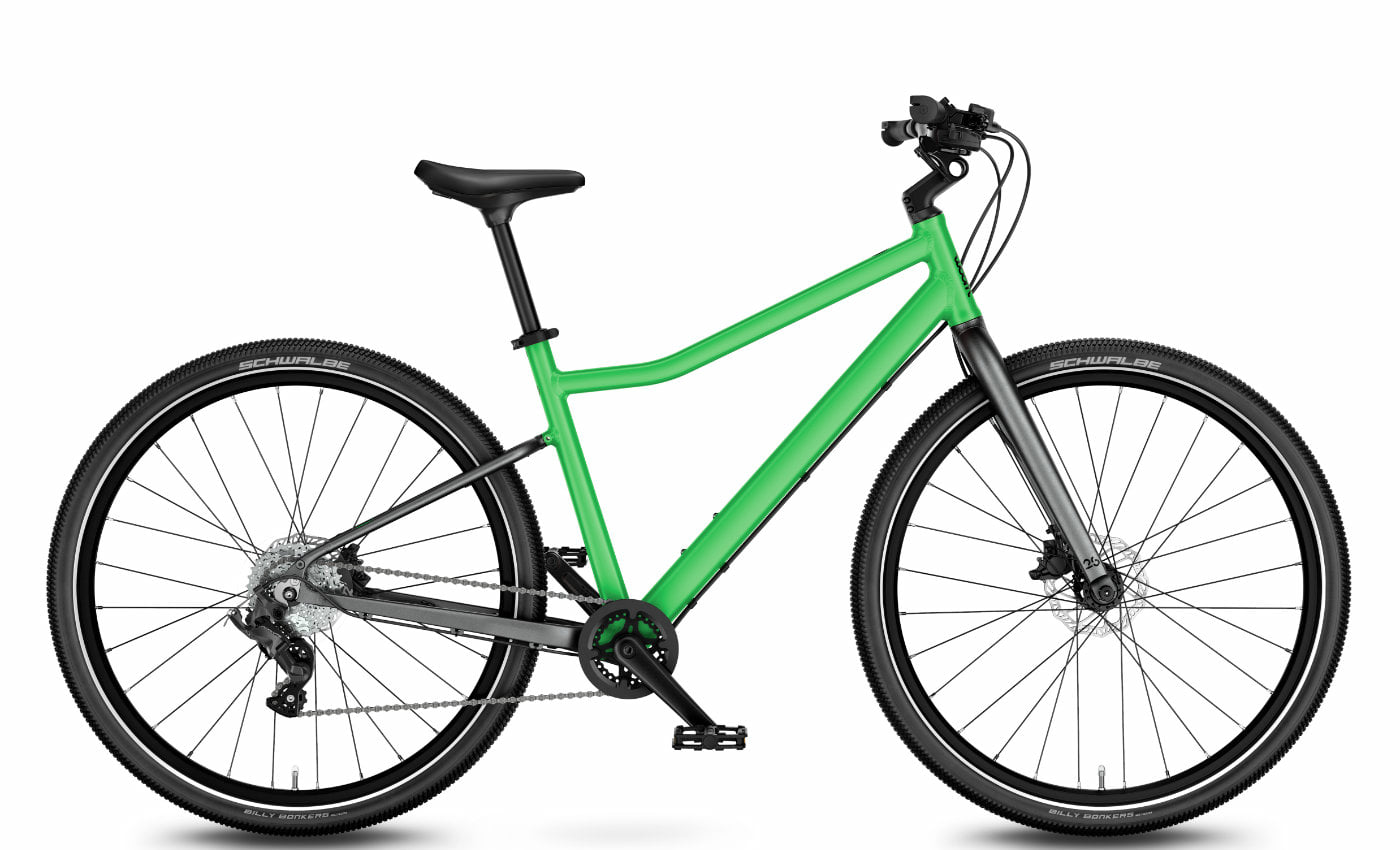 Woom Explore 6 Jungle Green - 26 Zoll - Diamant (2025)