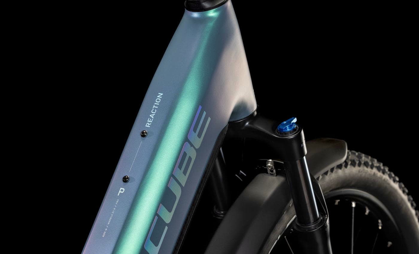 Cube Reaction Hybrid Pro Allroad 800Wh Wave - smaragdgreynprism