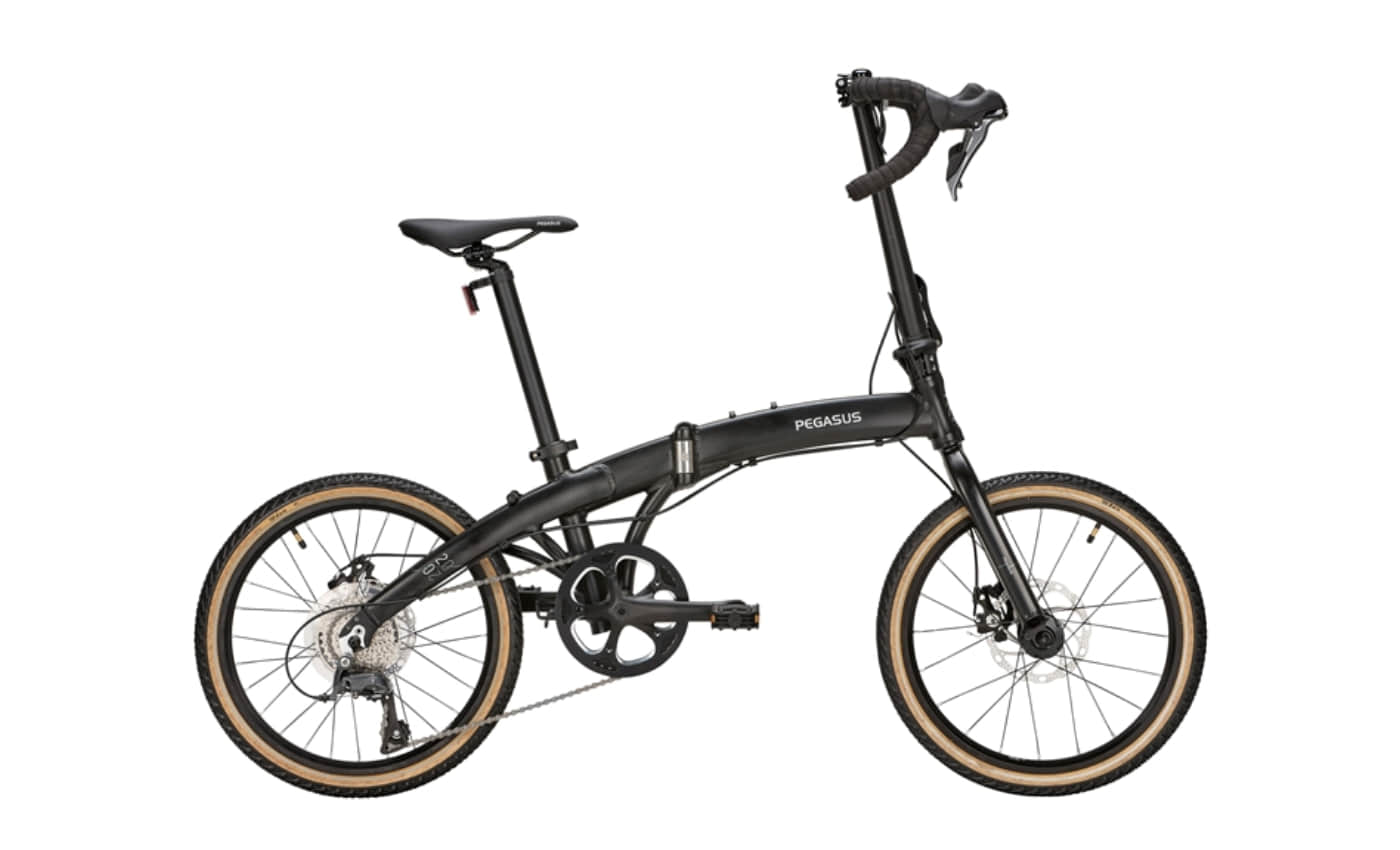 Pegasus G8 Disc Mattschwarz/ Chrome - 20 Zoll - Faltrahmen (2023)