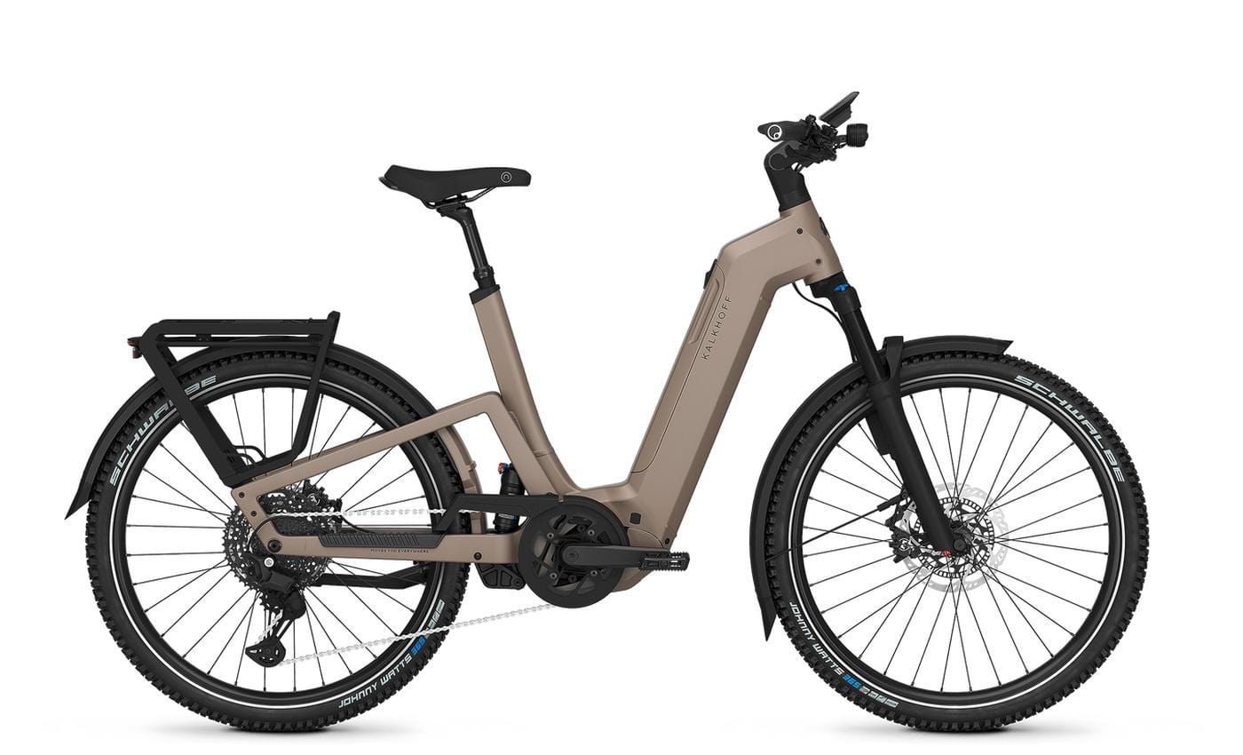 Kalkhoff ENTICE 7+ EXCITE ABS moonstonegrey matt 27,5" 800 Wh Wave