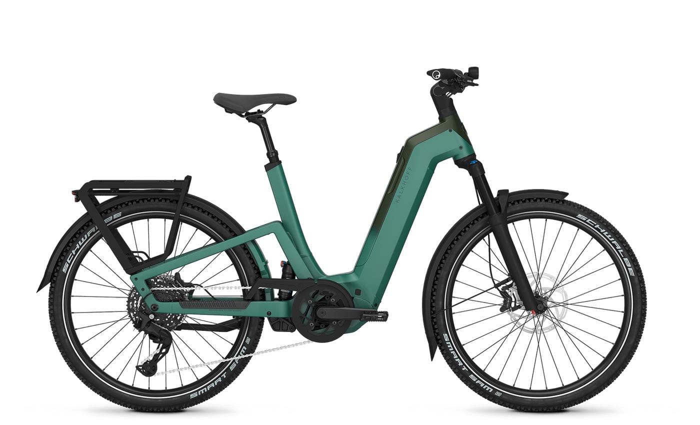 Kalkhoff ENTICE 7+ MOVE mineralgreen / huntsmengreen matt 275" 600 Wh Wave