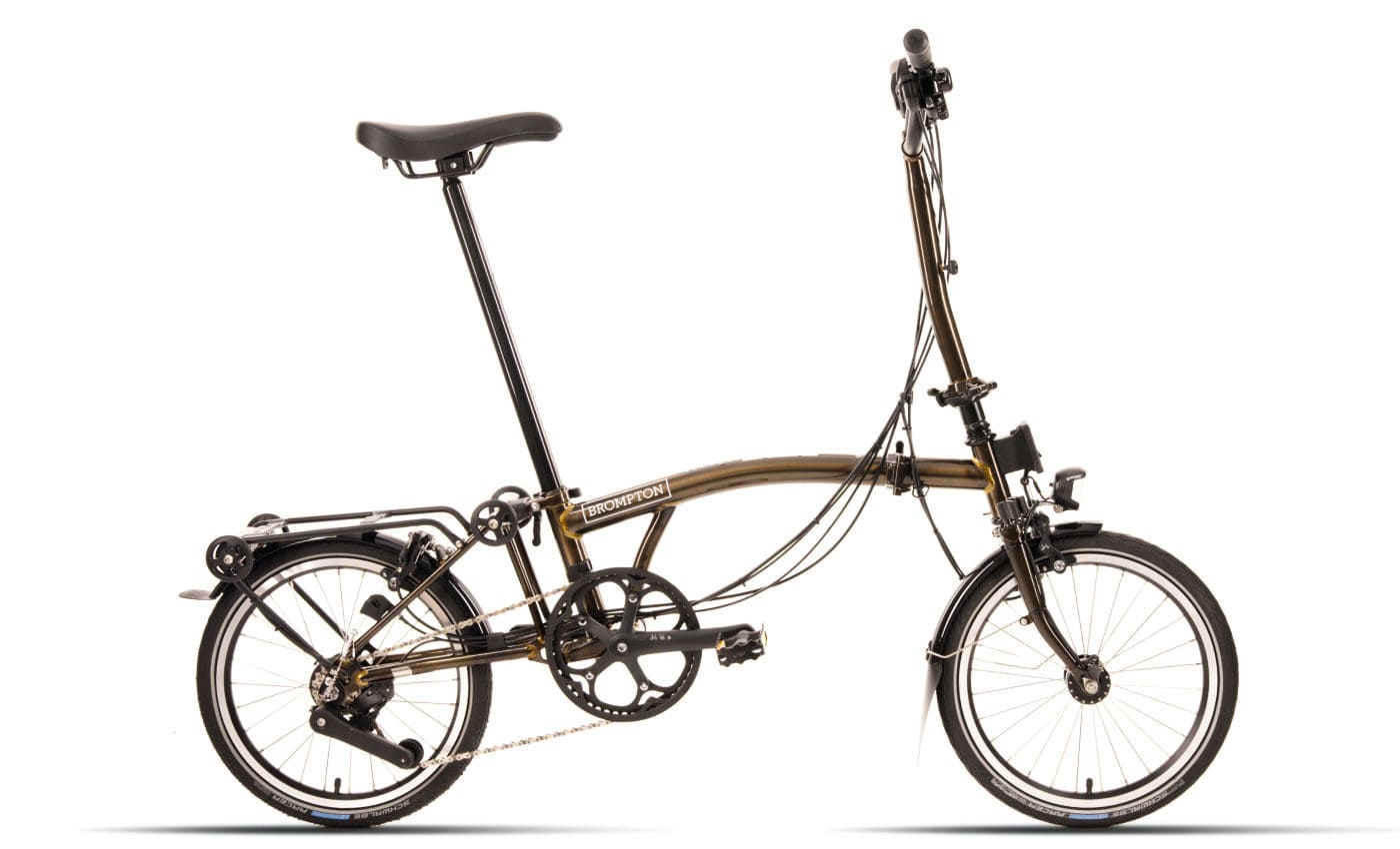 Brompton C-Line Explore Gloss Black Lacquer - 16 Zoll - Faltrahmen (2025)