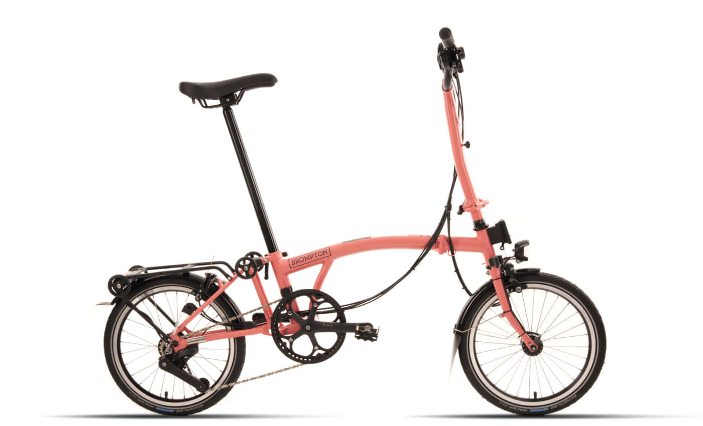 Brompton C-Line Explore Flamingo Pink - 16 Zoll - Faltrahmen (2025)