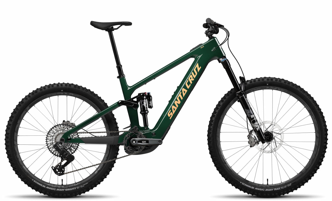 Santa Cruz Vala 1C MX GX AXS Translucent Green - 600 Wh - 29 / 27.5 Zoll - Fully (2025)
