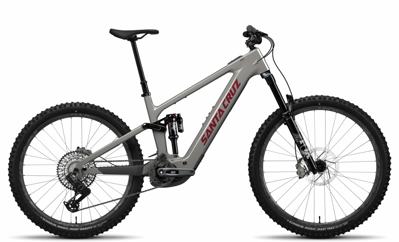 Santa Cruz Vala 1C MX GX AXS Kit Glossy Grey - 600 Wh - 29 / 27.5 Zoll - Fully (2026)