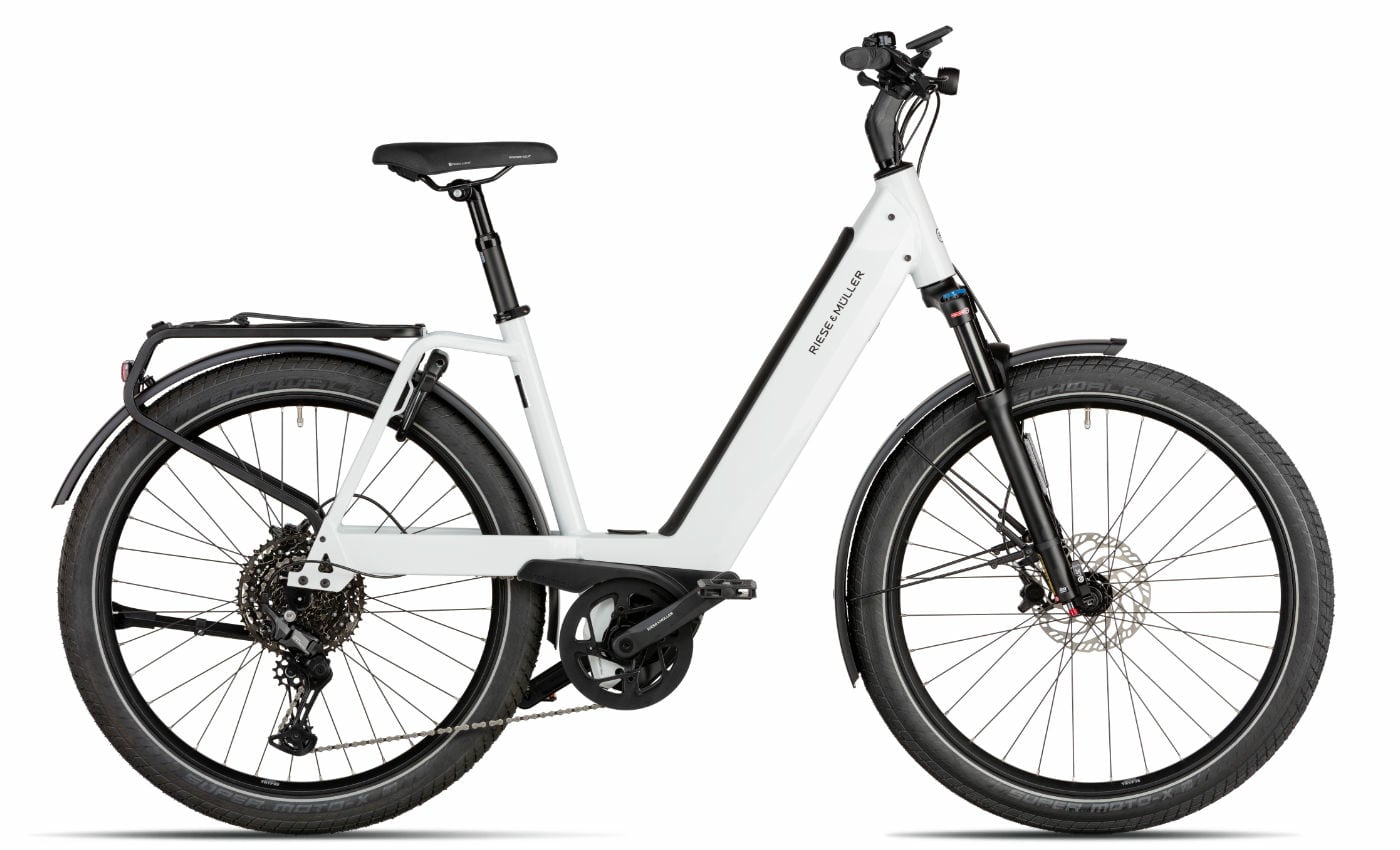 Riese & Müller Nevo4 GT touring CORE Pure White - 625 Wh - 27.5 Zoll - Wave (2025)