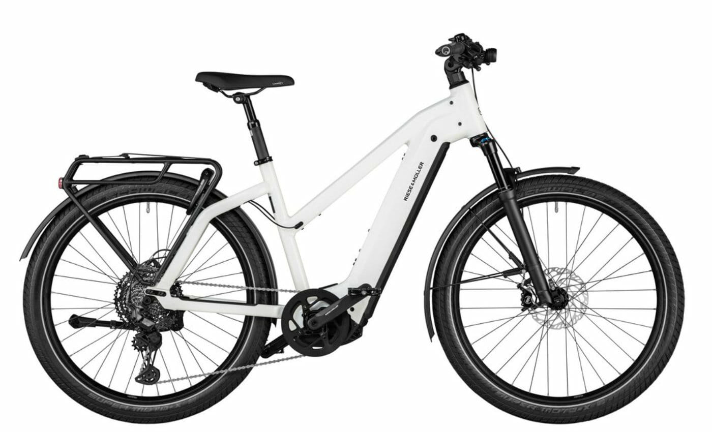 Riese und Müller Charger4 Mixte GT Ceramic White - 625 Wh - 27.5 Zoll - Trapez (2025)
