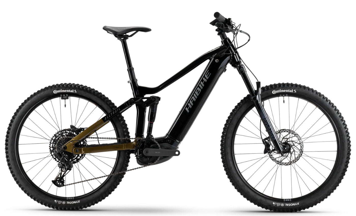 HAIBIKE ALLTRAIL 10 27.5 black/ninja gold/grey glänzend 27,5" 800 Wh Diamant