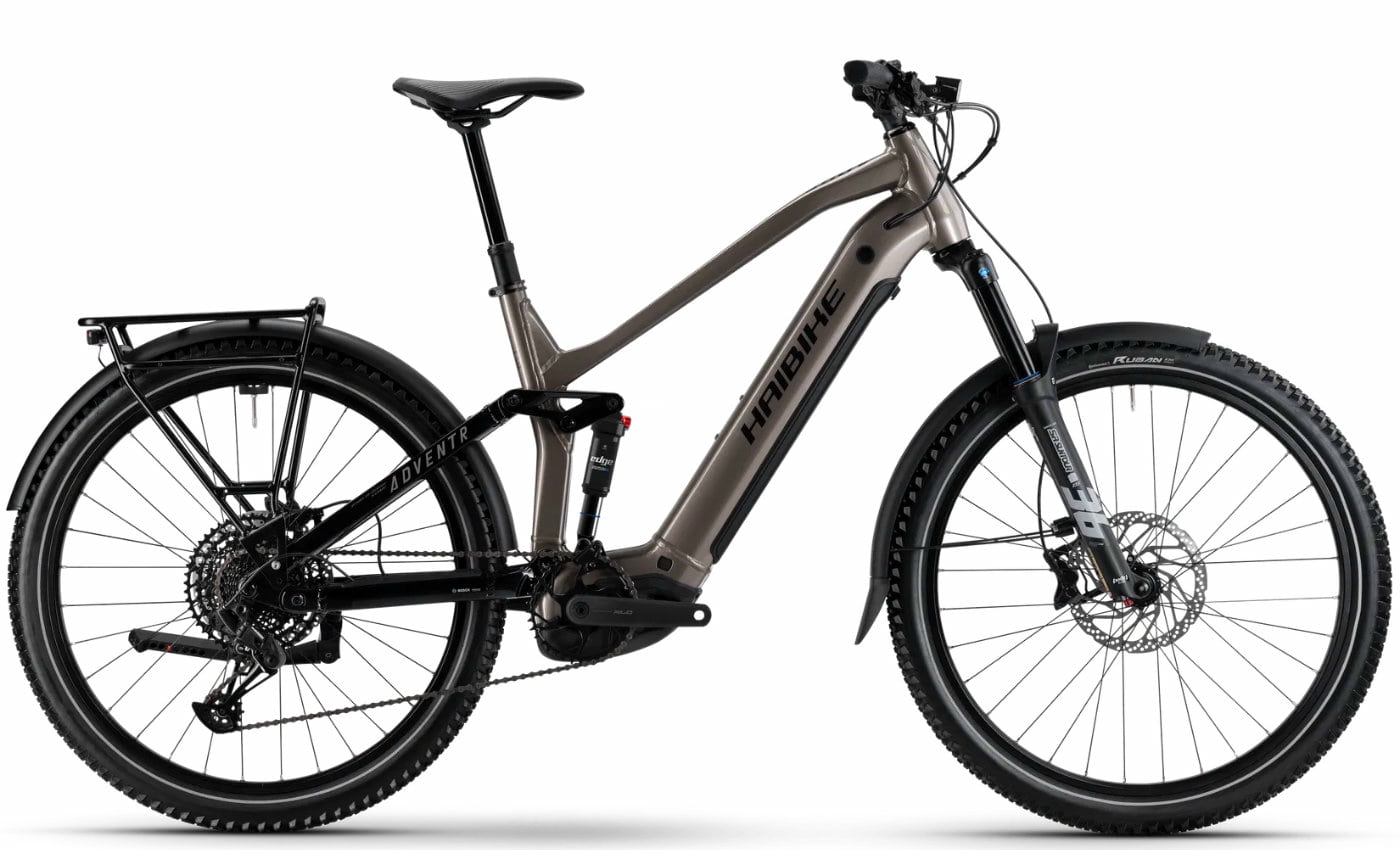 Haibike Adventr 10 - 27.5 Zoll 800Wh 12K Fully - Met Sand Black