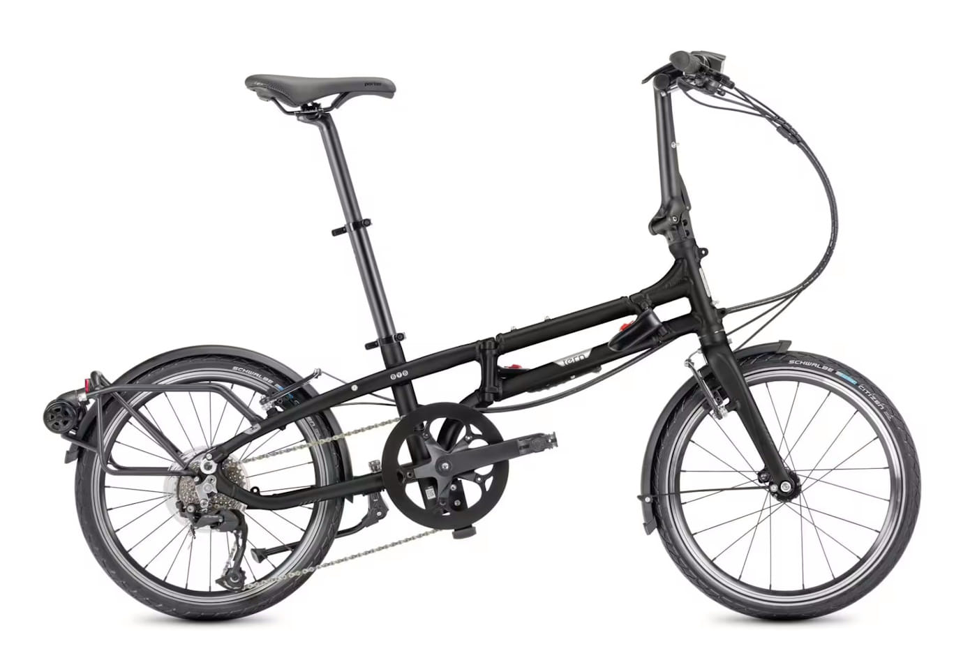 Tern BYB P8 - 20 Zoll 8K Faltrad - Satin Black/Silver 2026