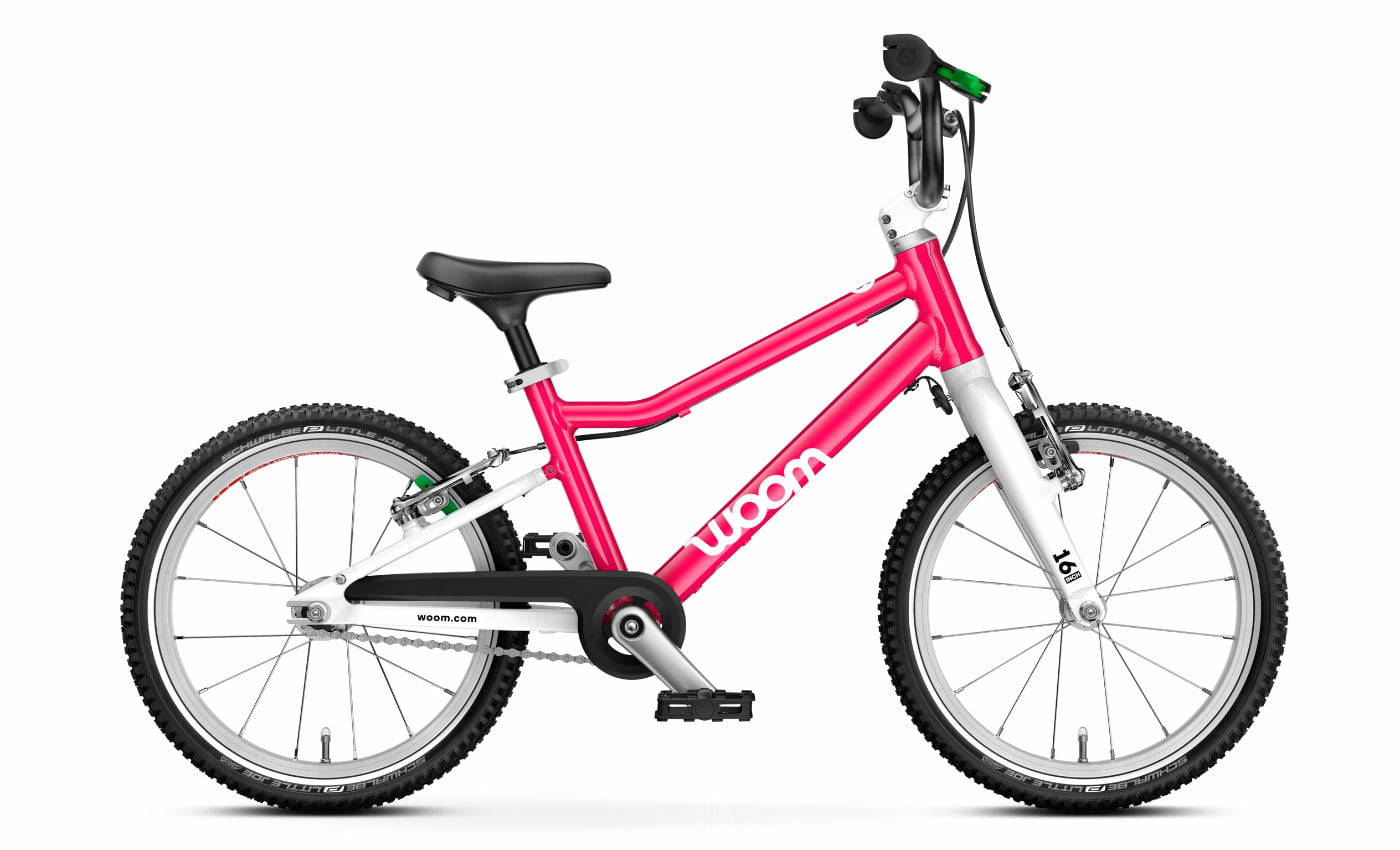 Woom GO 3 woom red - 16 Zoll - Diamant (2026)