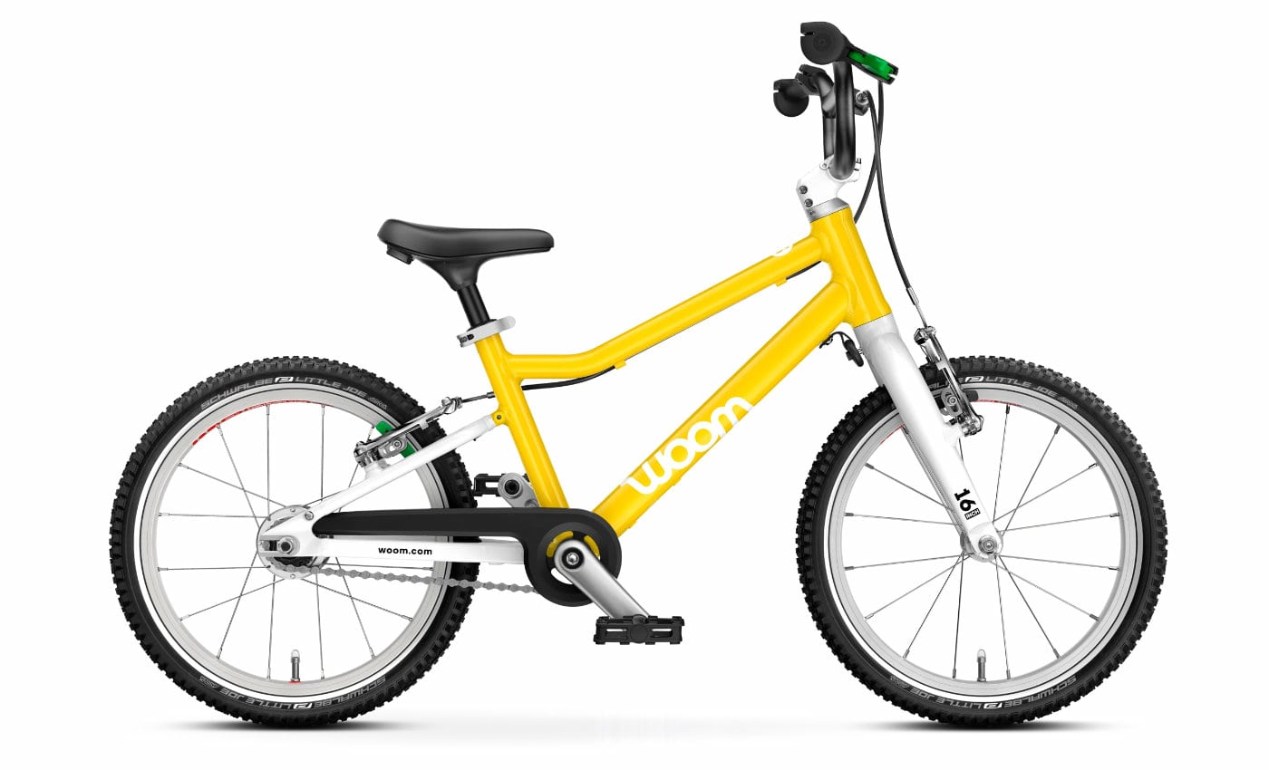 WOOM GO 3 Vibrant Yellow - 16 Zoll - Diamant (2026)