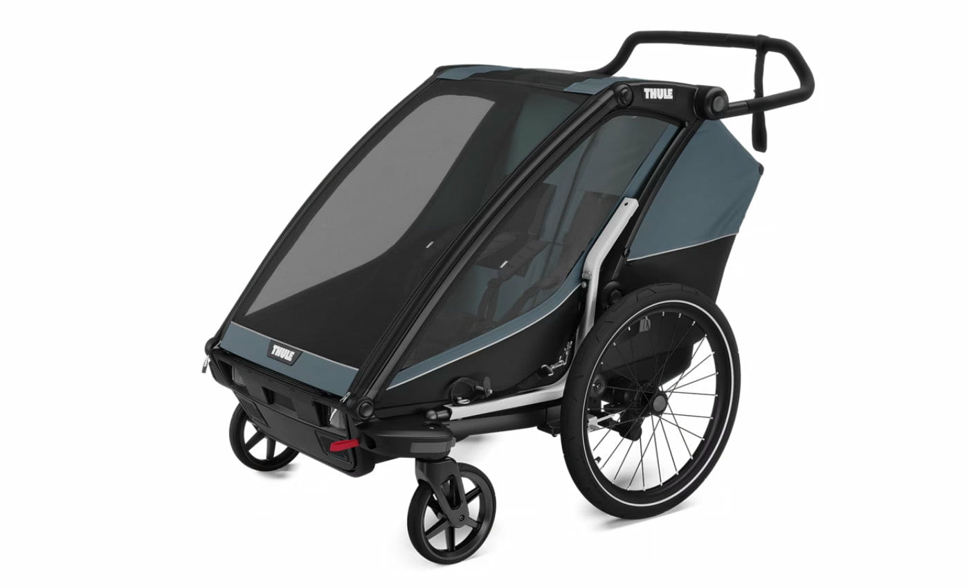Thule Chariot Cab Fahrradanhnger  Familienanhnger mit XL-Sitz & viel  Stauraum