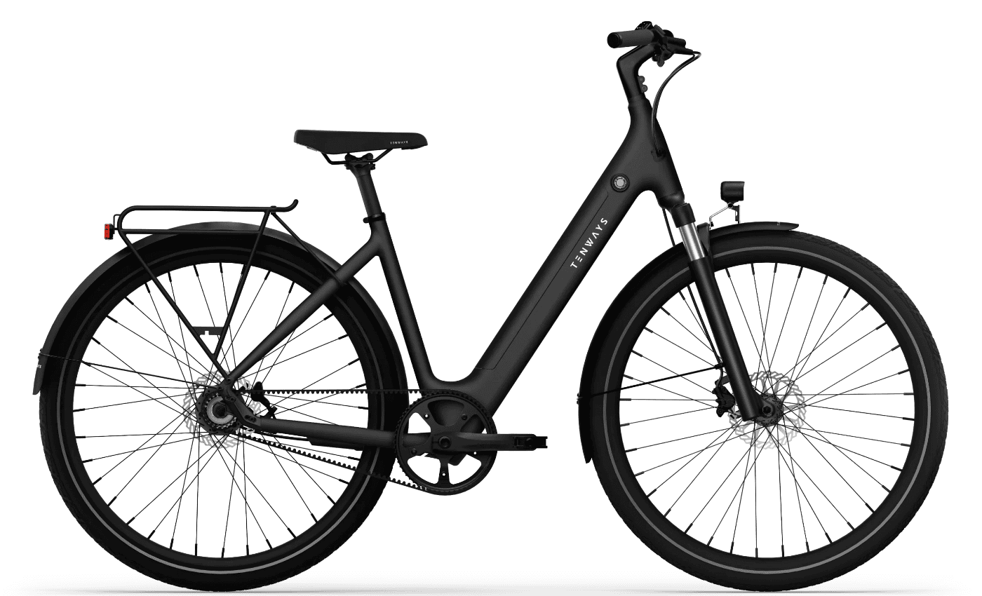 Tenways CGO800S Midnight Black - 460.8 Wh - 28 Zoll - Wave (2026)