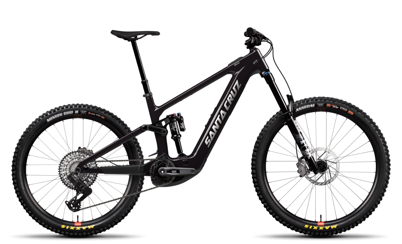 Santa Cruz Bullit gloss black - 600 Wh - 29/27.5 Zoll - Fully (2025)
