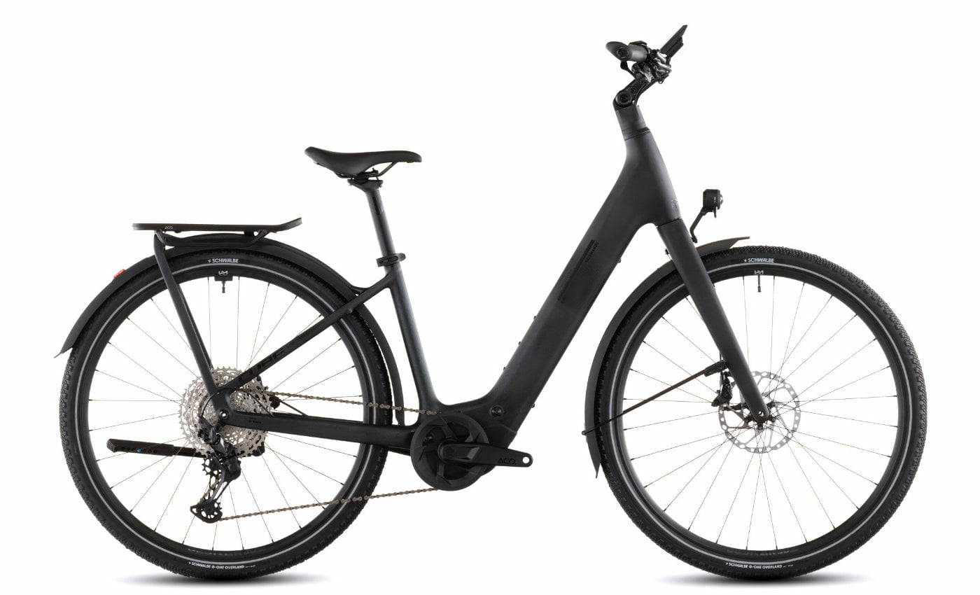 Cube Kathmandu Hybrid C:62 SLX 400X liquidblack´n´bluedust - 400 Wh - 28 Zoll - Tiefeinsteiger (2026)