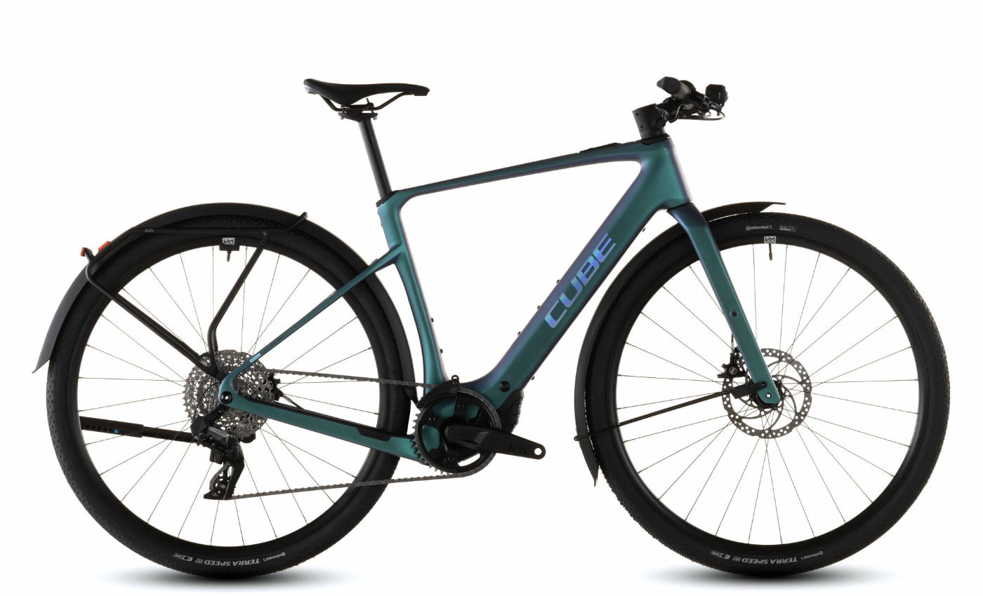 Cube Nulane Hybrid C:62 SLX 400X FE Polarlight´n´prism - 400 Wh - 28 Zoll - Diamant (2026)