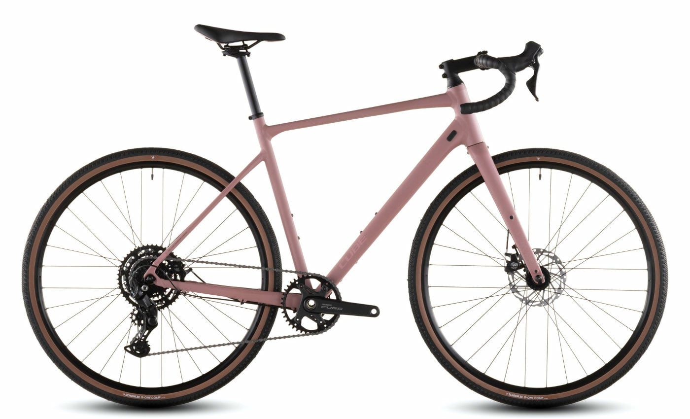 Cube Nuroad ONE ruby´n´puce 28" Diamant