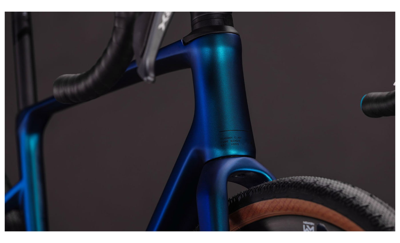 Cube Nuroad C:62 Race  Gravel Bike in nebulanblue