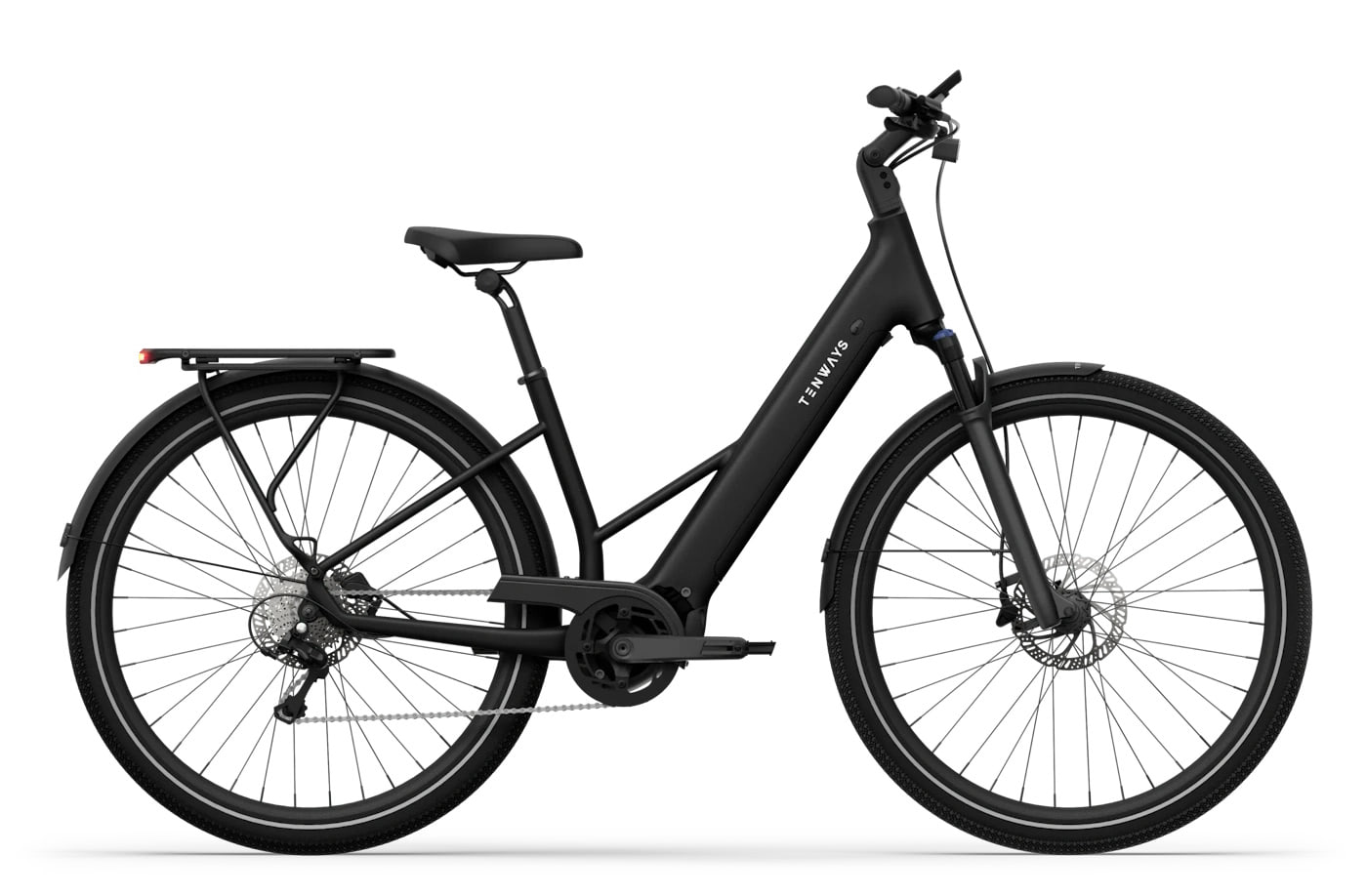 Tenways AGO Air Midnight Black - 560 Wh - 28 Zoll - Tiefeinsteiger (2026)