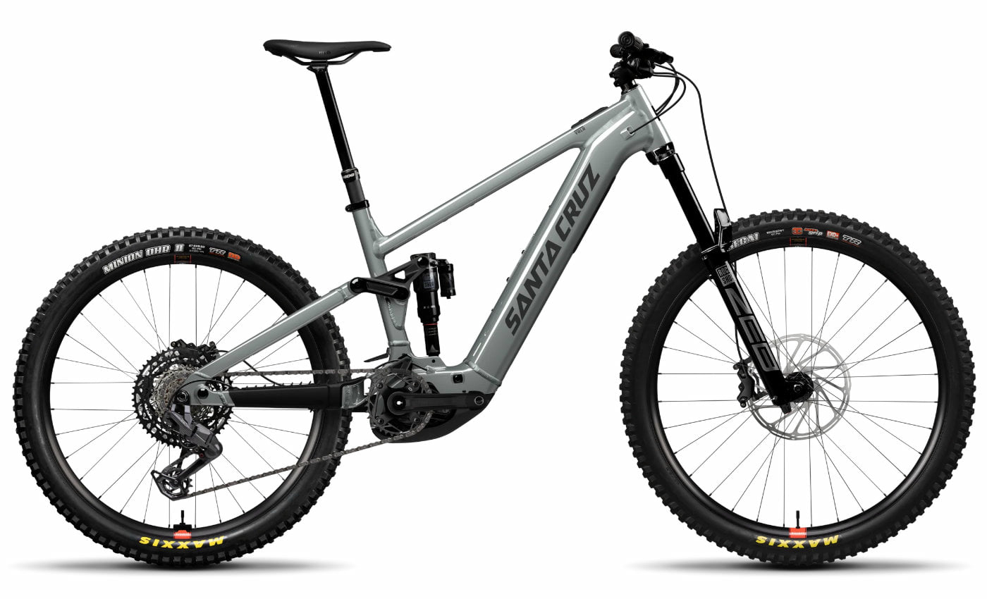 Santa Cruz Vala AL 70 Gloss Lunar Grey - 600 Wh - 29/27.5 Zoll - Fully (2026)